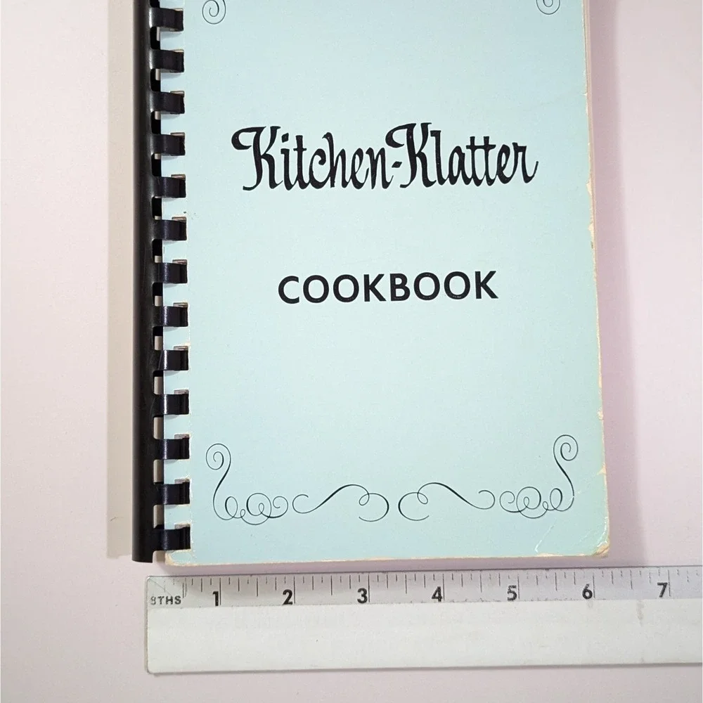 Kitchen-Klatter Vintage Cookbook Spiral Bound Traditional Recipes 3rd Print 1973